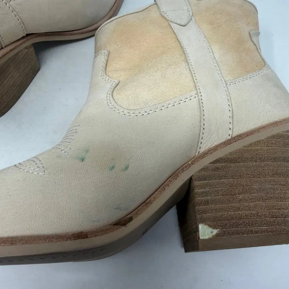 Dolce Vita Nashe Western Booties Women Size 8